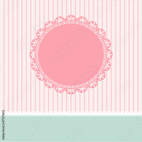 Cute template for greeting card, postcards, declaration of love, labels. posters.