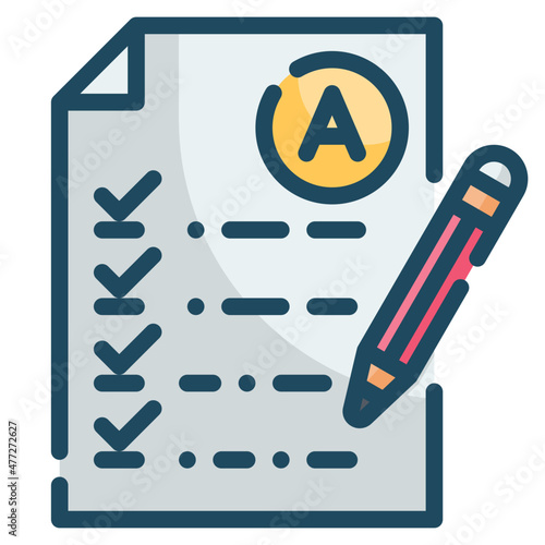 exam line icon