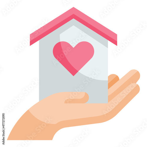 home flat icon