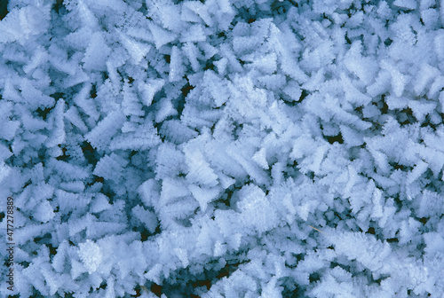 ice crystals formations photo