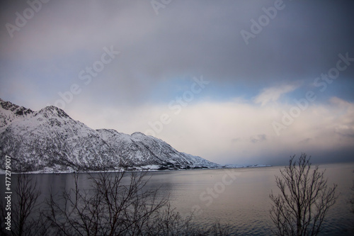 Winter in Lofoten Islands, Northern Norway