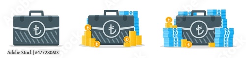 Turkish Lira Money Case Icons