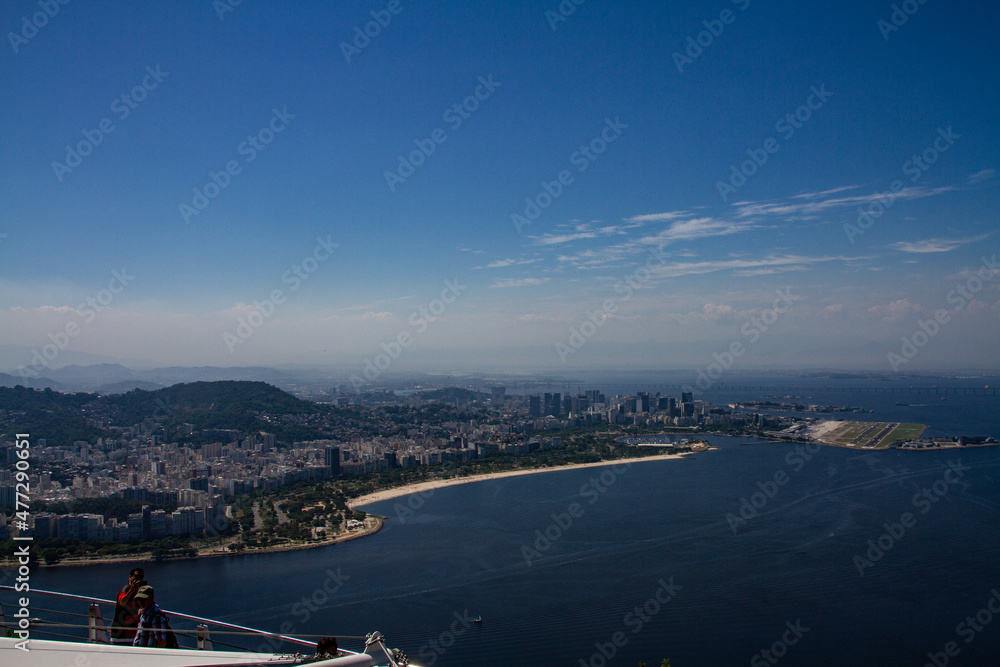 View of Botafogo beatch, Rio de Janeiro City, Brazil