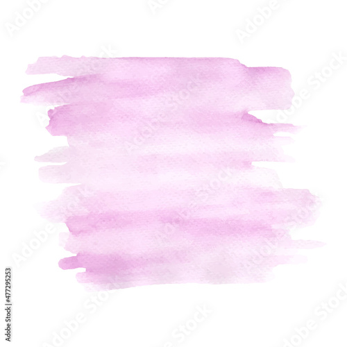 Pink purple watercolor stripes brush