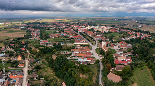 The village of Feldiora Marienburg in Romania photo