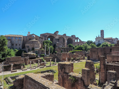 View of Foro Romano - Rome, Italy