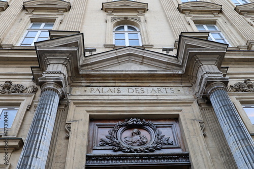 Le mus  e des beaux arts  vue de l exterieur  ville de Lyon  d  partement du Rh  ne  France