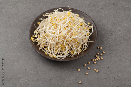 Bean sprouts, vegetables, vegetables, vegetables, vegetables, vegetables, raw food, seasoning, food, food, ingredients, ingredients, food ingredients, close-up, savory, Korean food, Korean culture, co photo