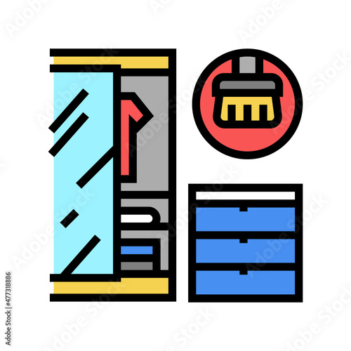 appliance cleaning color icon vector. appliance cleaning sign. isolated symbol illustration