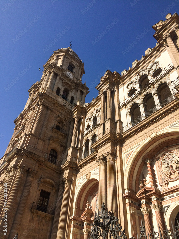 Malaga cathedral Spain