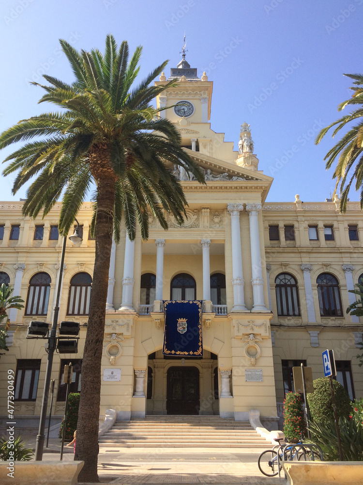Fototapeta premium Malaga City Hall Spain