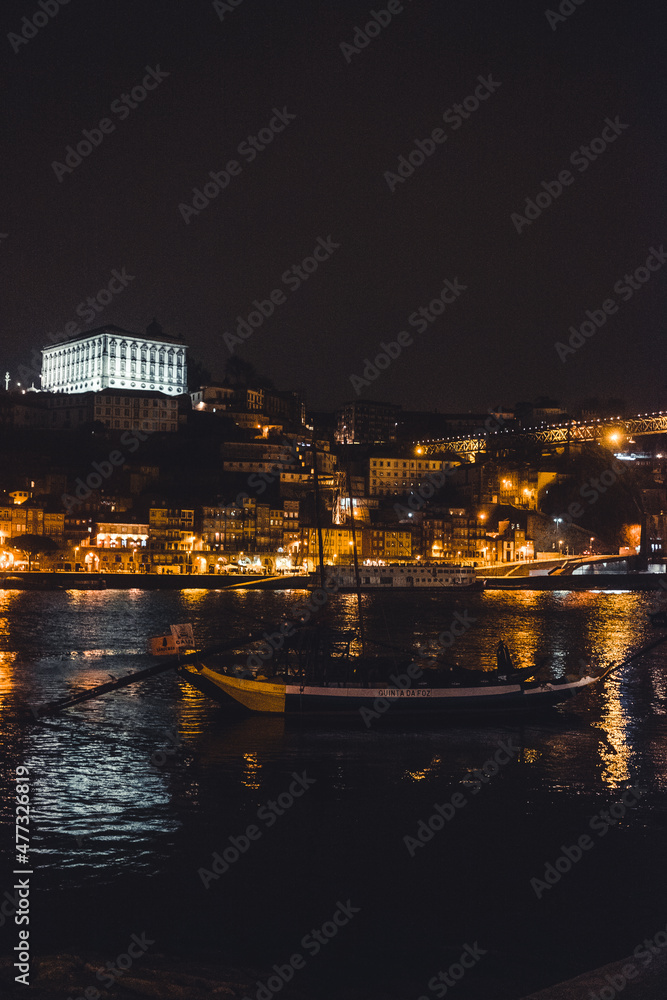 Downtown Porto and Vila Nova de Gaia in Portugal