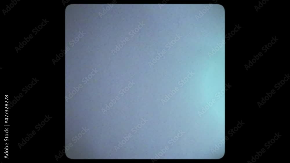 Square screen of a retro TV with VHS effect. Old TV with a square kinescope. TV Noise with interference. Square screen of a retro TV with VHS effect. Old TV with a square kinescope. TV Noise with interference.