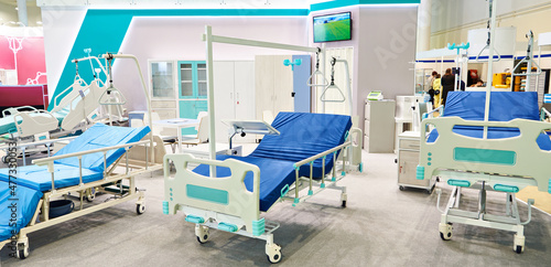 Photos Modern hospital bed for bedridden patients