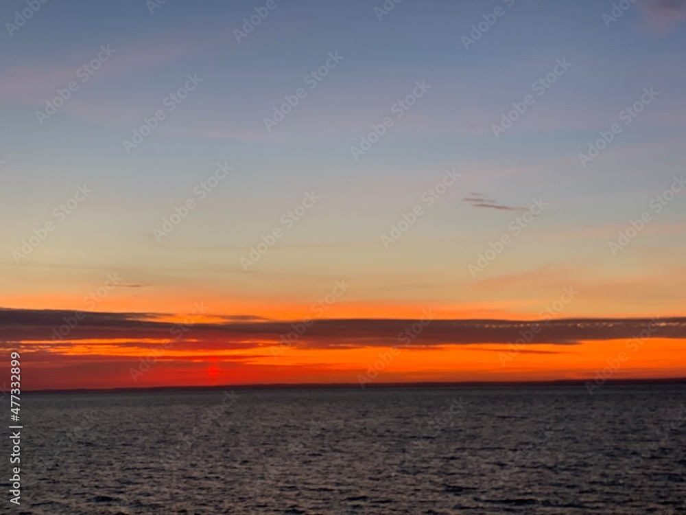 Sunrise over Lake Superior in Winter Sunrise over Lake Superior in Winter