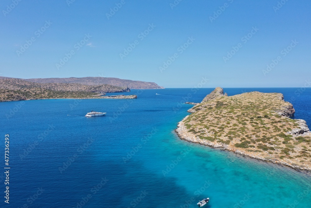 Griechenland Landschaft Drohne