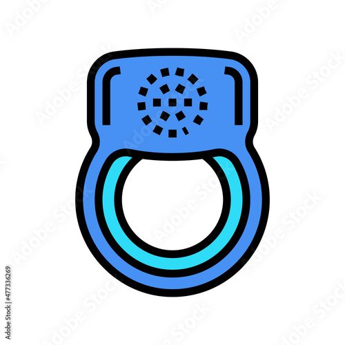 ring sex toy color icon vector. ring sex toy sign. isolated symbol illustration