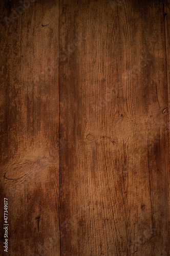 Brown wooden background