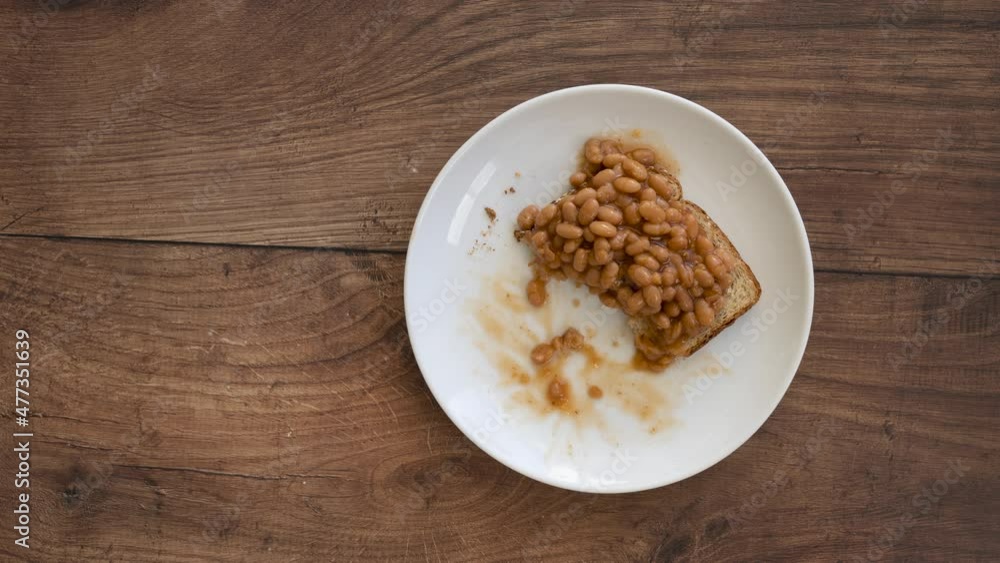 Making and Eating Beans on Toast