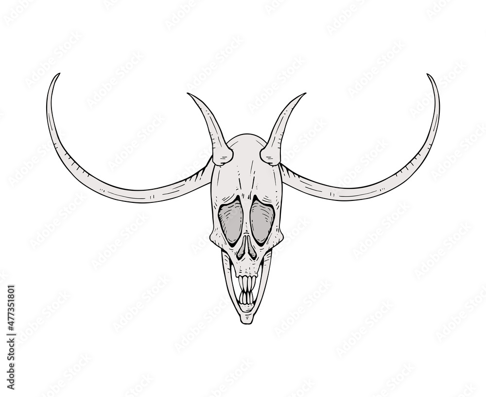 Fototapeta premium Horror creature illustration