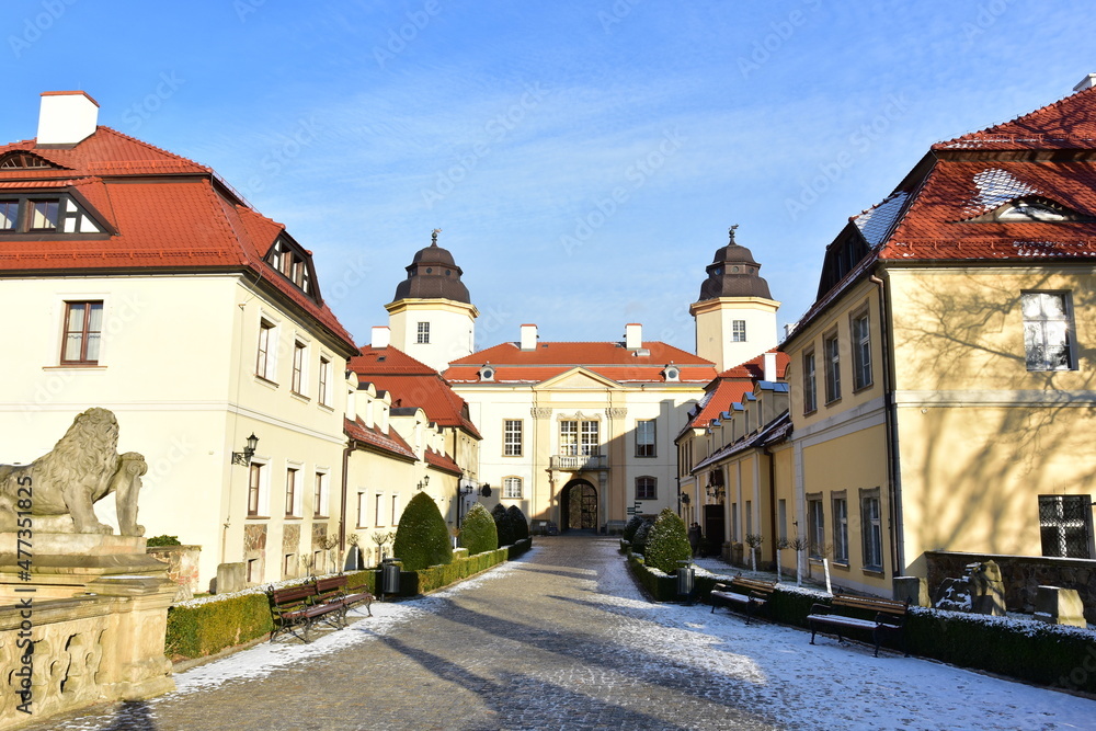 Zamek Książ w Wałbrzychu na Dolnym Śląsku,