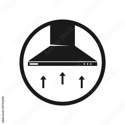 Kitchen extractor machine icon
