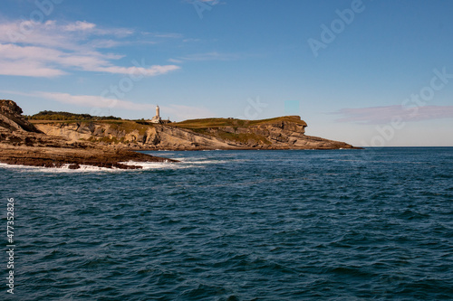 Bay of Santander, on the coast photo