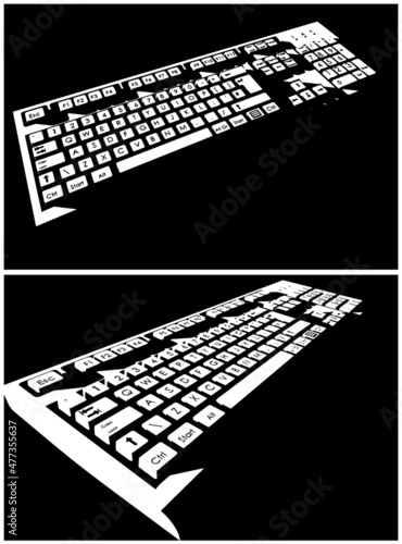 Keyboard illustrations