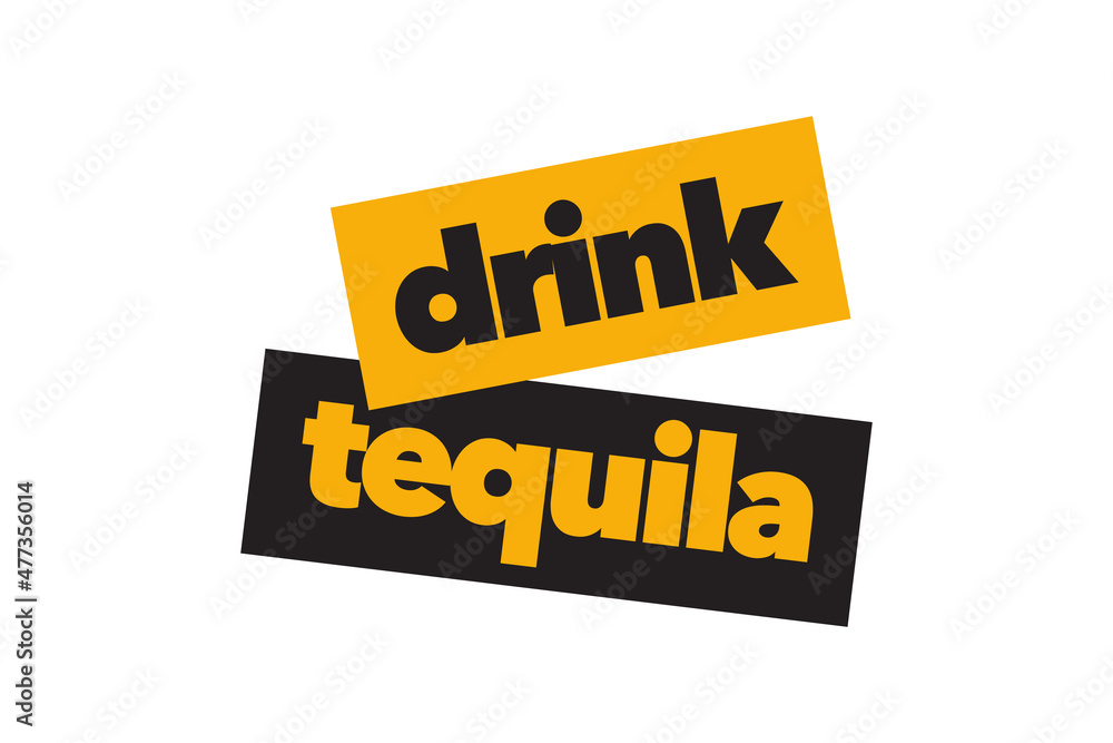 Modern, simple, vibrant typographic design of a saying Modern, simple, vibrant typographic design of a saying