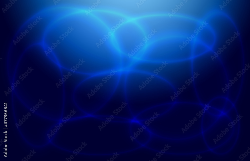Abstract blue background with glow. Reflections of light. Shining ellipses. Vector Abstract blue background with glow. Reflections of light. Shining ellipses. Vector