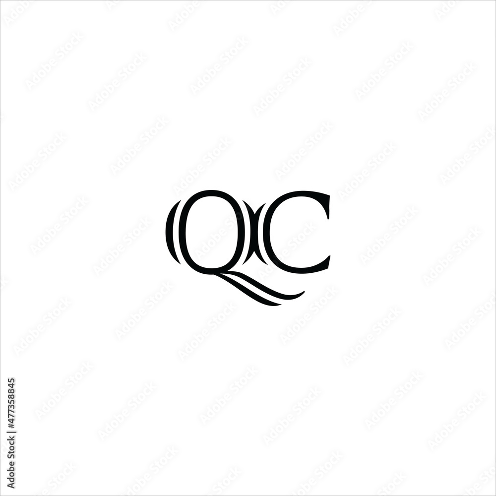 letter q c logo vector creative template letter q c logo vector creative template