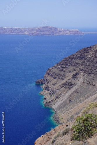 Fototapeta Naklejka Na Ścianę i Meble -  Griechenland Santorini Landschaft