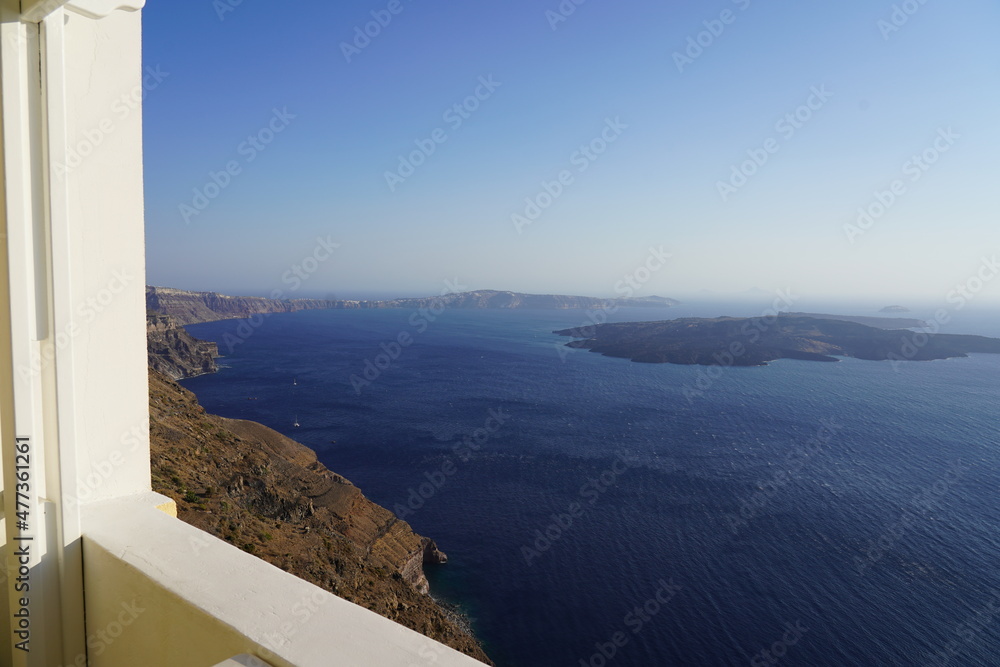 Fototapeta premium Griechenland Landschaft Santorini