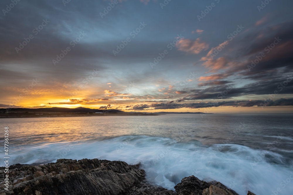 Winter sunset on the Cantabrian coast from La Punta de la Cruz! Winter sunset on the Cantabrian coast from La Punta de la Cruz!