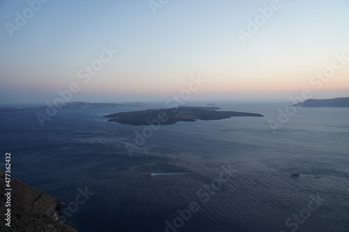 Fototapeta Naklejka Na Ścianę i Meble -  Griechenland Landschaft Santorini