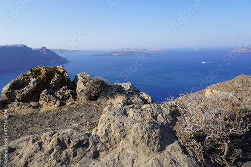 Griechenland Landschaft Santorini