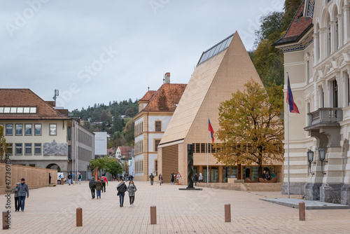 Beautiful city of Vaduz - Liechtenstein photo