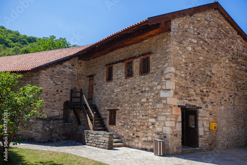 The Studenica Monastery  12th-century Serbian Orthodox Church monastery. UNESCO World Cultural Heritage. Serbia  Europe.