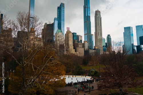 Wollman Rink in Central Park, New-York photo