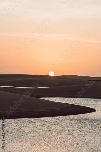 Lençóis Maranhenses - Sunset on the dune in this wondeful brazilian national park