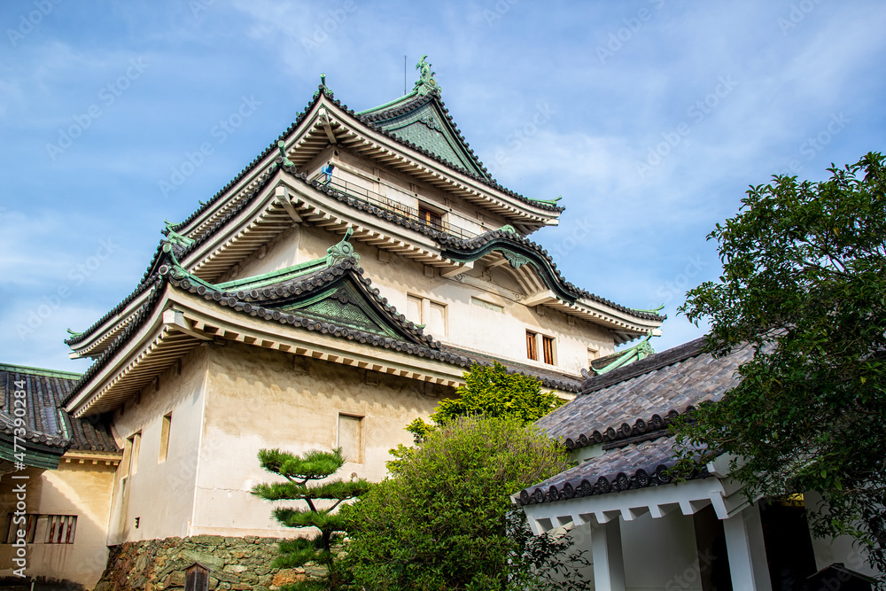 The Historic Wakayama Castle in Western Japan The Historic Wakayama Castle in Western Japan