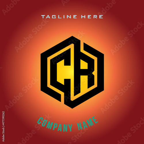 CR  lettering logo is simple, easy to understand and authoritative