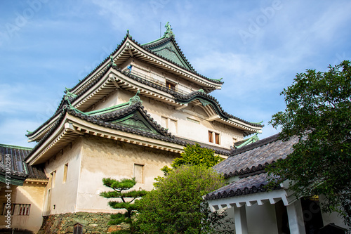 The Historic Wakayama Castle in Western Japan © alon