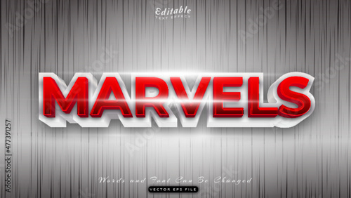 marvels text effect