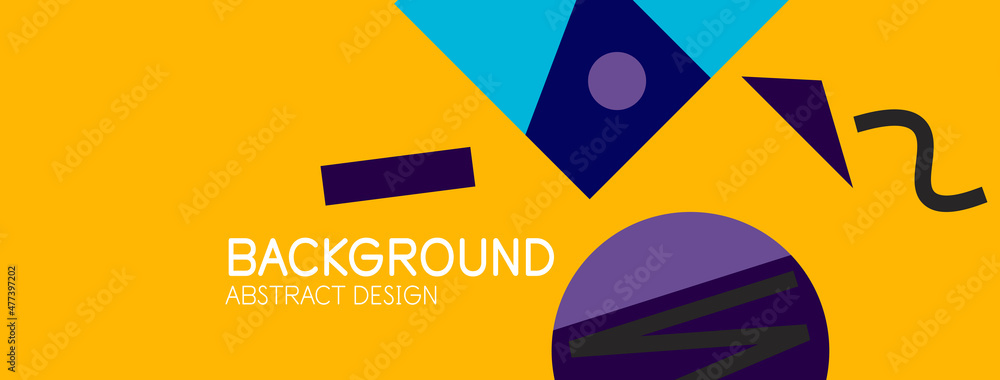Abstract background. Blocks, lines, triangles, circles composition. Techno or business concept for wallpaper, banner, background, landing page Abstract background. Blocks, lines, triangles, circles composition. Techno or business concept for wallpaper, banner, background, landing page