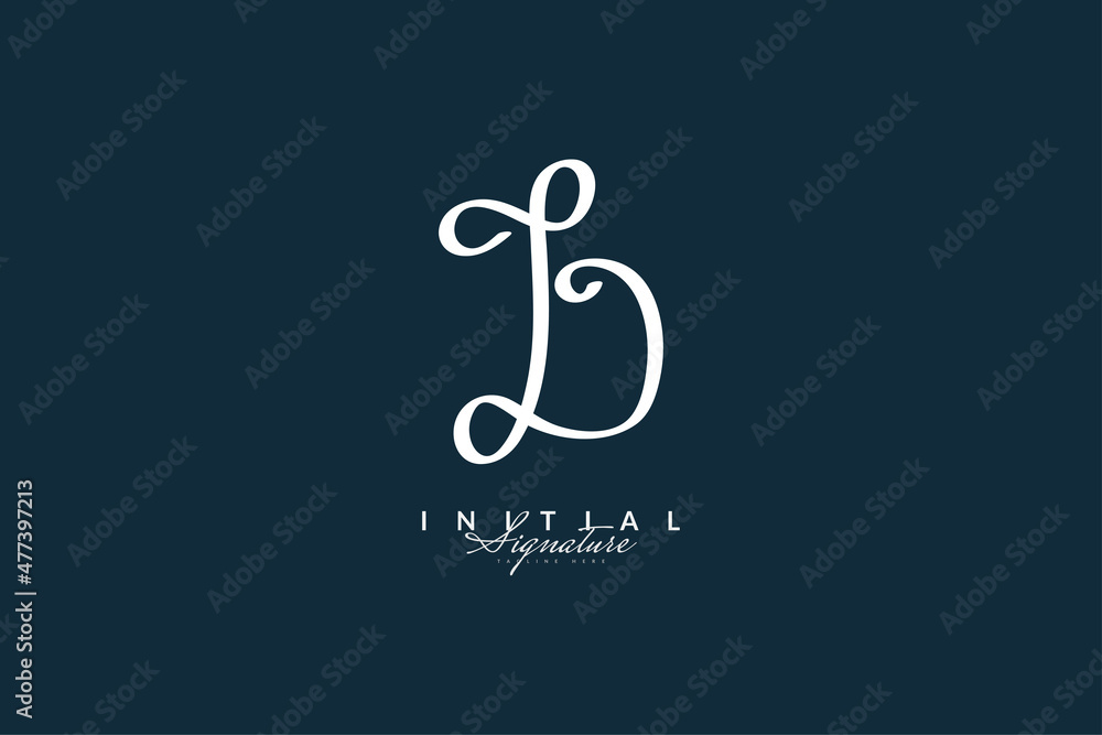 Initial D Logo Design with Handwriting Style. Letter D Signature Logo or Symbol for Wedding, Fashion, Jewelry, Boutique, Botanical, Floral and Business Identity Initial D Logo Design with Handwriting Style. Letter D Signature Logo or Symbol for Wedding, Fashion, Jewelry, Boutique, Botanical, Floral and Business Identity