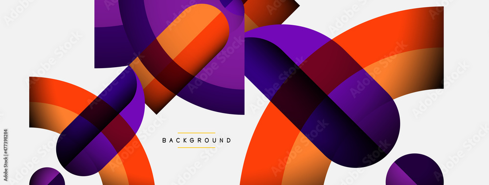 Trendy shapes, color minimal design composition, lines and shadows for wallpaper banner background or landing page Trendy shapes, color minimal design composition, lines and shadows for wallpaper banner background or landing page