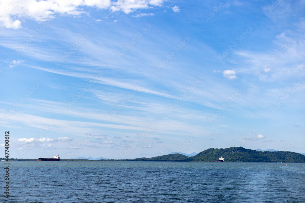 
Bay of Paranaguá on the Coast of Paraná - Brazil