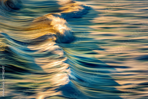waves on the water