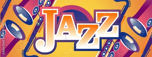 music festival jazz advertising poster